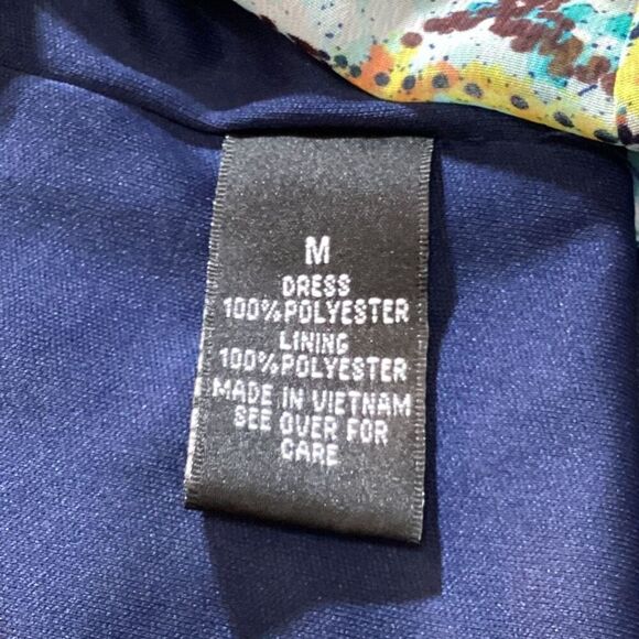 AB Studio Boho Mini Sleeveless Halter Style Dress Above the Knee Women’s Size Me - Picture 8 of 9